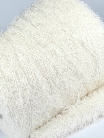 Hasegawa “Feather Touch” HKA 2119 Filato Seta Bianco perla naturale
